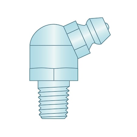 Heritage Industrial Grease Fitting, 1/4"-28SAE-LT 65D CS Z3 H3010Z3